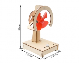 Intelligent Human Body Induction Fan Sensor Learning DIY Kits for Primary and Secondary School Students Scientific Experimental Teaching